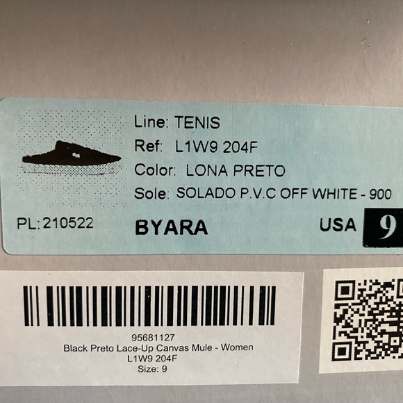 BNWT Black BYARA slip on sneakers - Picture 5 of 5